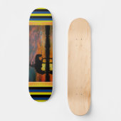 Cowboy Skateboard (Vorderseite)