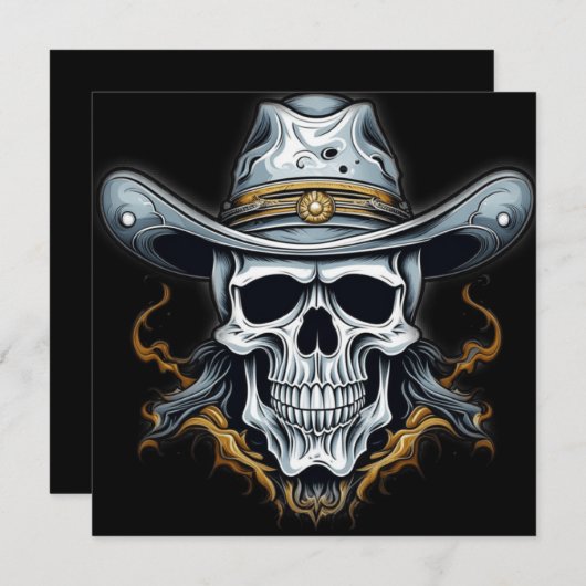 Cowboy Skeleton (Vorne/Hinten)