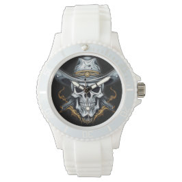 Cowboy Skeleton Armbanduhr
