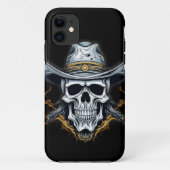 Cowboy Skeleton Case-Mate iPhone Hülle (Rückseite)