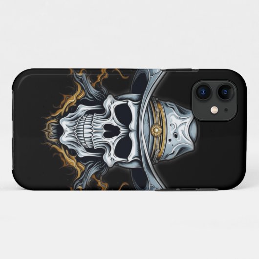 Cowboy Skeleton Case-Mate iPhone Hülle (Rückseite (Horizontal))