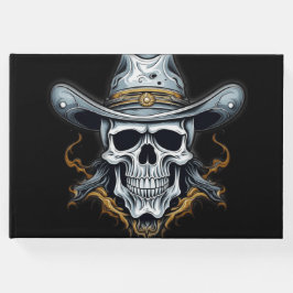 Cowboy Skeleton Gästebuch