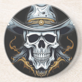 Cowboy Skeleton Getränkeuntersetzer