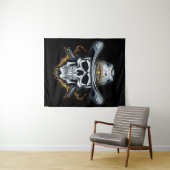 Cowboy Skeleton Wandteppich (Beispiel (Horizontal))