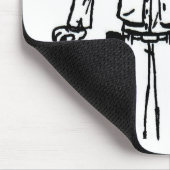 Cowboy Sketch Mousepad (Ecke)