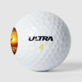 Cowboy Skull mit Lasso Golfball (Logo)