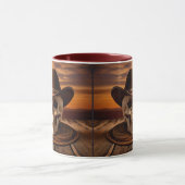 Cowboy Skull mit Lasso Tasse (Zentrum)