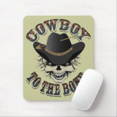 Cowboy Skull Mousepad (Mit Mouse)