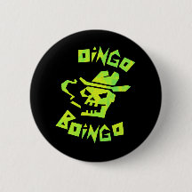 Cowboy-Skull-Oingo-Boingo-Abzeichen