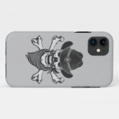 Cowboy Skull und Crossbones Case-Mate iPhone Hülle (Rückseite (Horizontal))