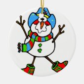 Cowboy Snowman Ornament (Vorne)