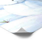Cowboy Snowman Poster (Ecke)