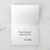 Cowboy Snowman & Saint Bernard Weihnachten (Innenseite)