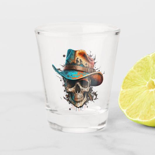 Cowboy Spirit Schnapsglas (Vorderseite)