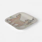 Cowboy Square Party Teller (Gewinkelt)