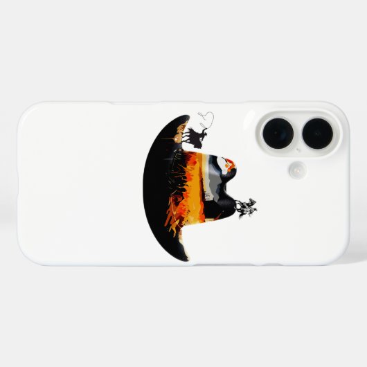 Cowboy Staaten Hat Case-Mate iPhone Hülle (Rückseite (Horizontal))