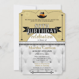 Cowboy-Staaten mit flacher Karte