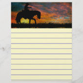 Cowboy Stationery (Vorderseite)