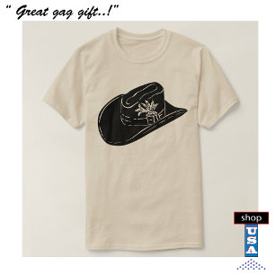 Cowboy Stetson Hat T-Shirt