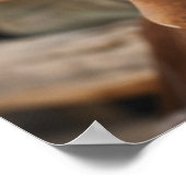 Cowboy Stiefel auf Zaun 2 Poster (Ecke)