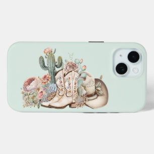 Cowboy-Stiefel aus Boho-Wüste Case-Mate iPhone Hülle