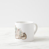 Cowboy-Stiefel aus Boho-Wüste Espressotasse (Vorderseite Rechts)