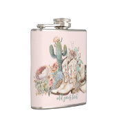 Cowboy-Stiefel aus Boho-Wüste Flachmann (Rechts)