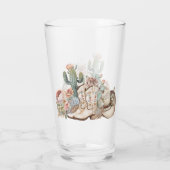 Cowboy-Stiefel aus Boho-Wüste Glas (Rückseite)