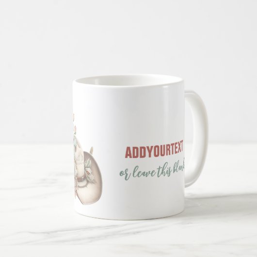 Cowboy-Stiefel aus Boho-Wüste Kaffeetasse (VorderseiteRechts)