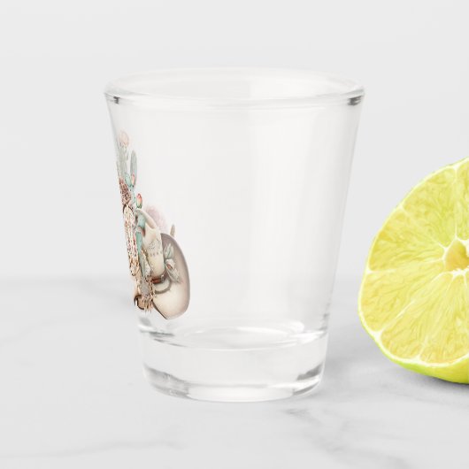 Cowboy-Stiefel aus Boho-Wüste Schnapsglas (Rechts)