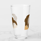 Cowboy-Stiefel Glas (Links)