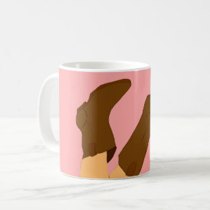 Cowboy-Stiefel Kaffeetasse