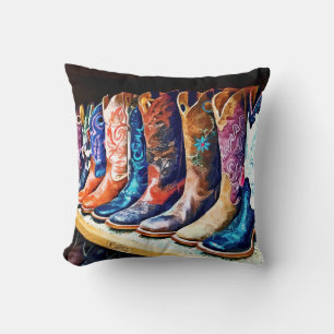 Cowboy-Stiefel Kissen