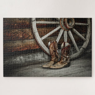 Cowboy-Stiefel Puzzle