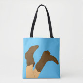 Cowboy-Stiefel Tasche (Vorderseite)