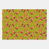 Cowboy Stiefel und Blume Geschenkpapier Set (Vorderseite 2)