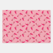 Cowboy Stiefel und Blume Geschenkpapier Set (Vorderseite)