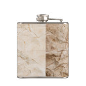 Cowboy Stiefel und Hut Flachmann (Rückseite)