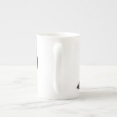 Cowboy Stiefel und Hut Porzellantasse (Rückseite)