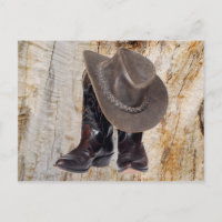 Cowboy Stiefel und Hut