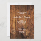 Cowboy Stiefel Western Post Wedding Brunch Einladung (Rückseite)