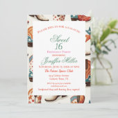 Cowboy Stiefelmuster Einladung (Stehend Vorderseite)