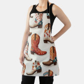 Cowboy Stiefelmuster Schürze (InSitu)