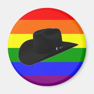 Cowboy-Stolz Magnet