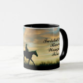 COWBOY SUNRISE TASSE (VorderseiteRechts)
