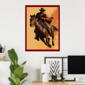 COWBOY SWAG # 3 POSTER (Heimbüro)