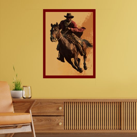 COWBOY SWAG # 3 POSTER (Wohnzimmer 2)