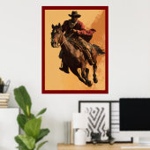 COWBOY SWAG # 3 POSTER (Heimbüro)
