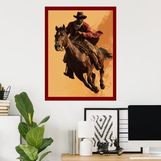 COWBOY SWAG # 3 POSTER (Heimbüro)