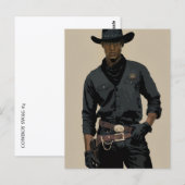 COWBOY SWAG # 4 POSTKARTE (Vorne/Hinten)